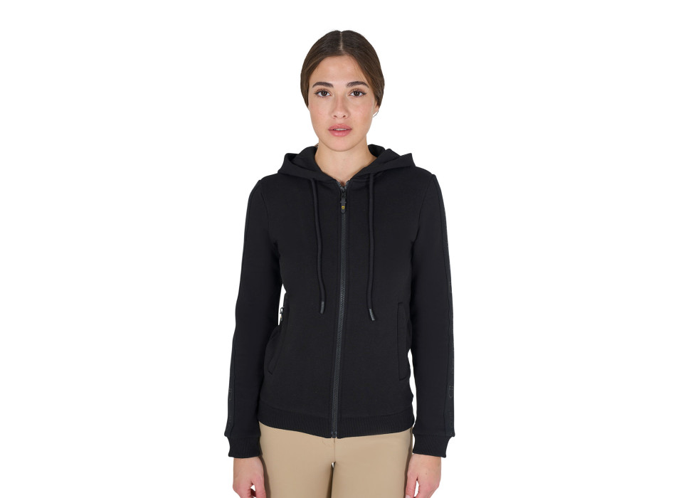 WOMEN'S FULL ZIP SWEATSHIRT WITH FLEECE INSIDE