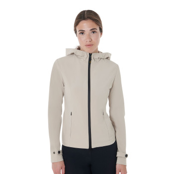 WOMEN'S SOFTSHELL SLIM FIT ZIP WINDPROOF JACKET