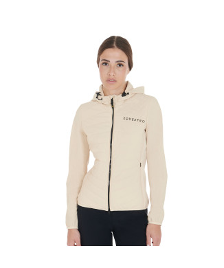 WOMEN'S TECHNICAL MIXED FABRIC DOWN JACKET