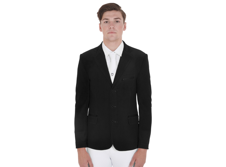 MEN'S THREE-BUTTON PERFORATED COMPETITION JACKET