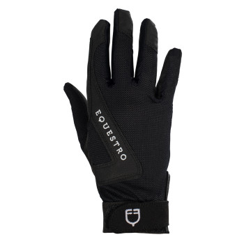 TECHNICAL FABRIC GLOVES WITH LOGO
