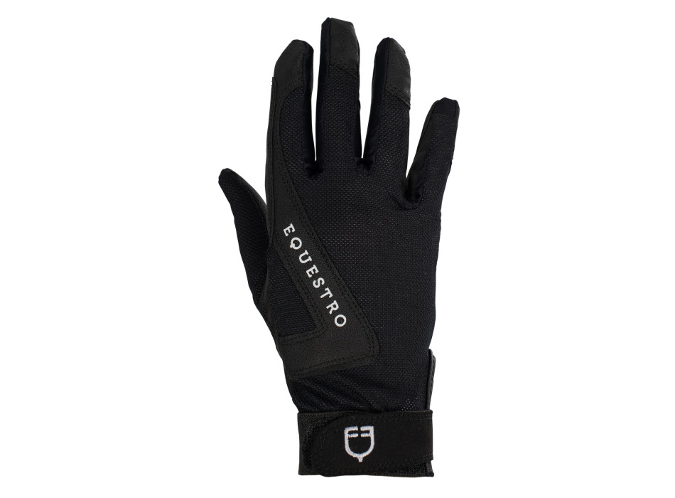 TECHNICAL FABRIC GLOVES WITH LOGO