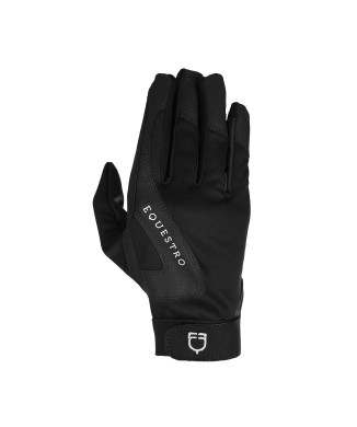 TECHNICAL FABRIC GLOVES WITH FLEECE LINING