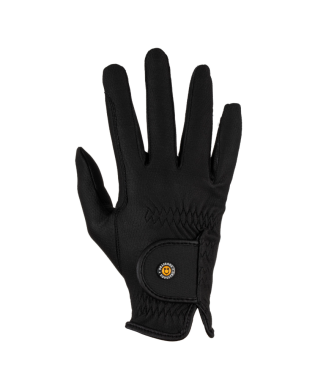 UNISEX SYNTHETIC LEATHER GLOVES WITH VELCRO CLOSURE
