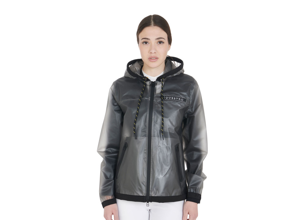 WOMEN'S TRANSPARENT TECHNICAL RAINCOAT