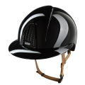KEP Smart Nova Metal Gloss Black with Beige Strap and POLO Visor
