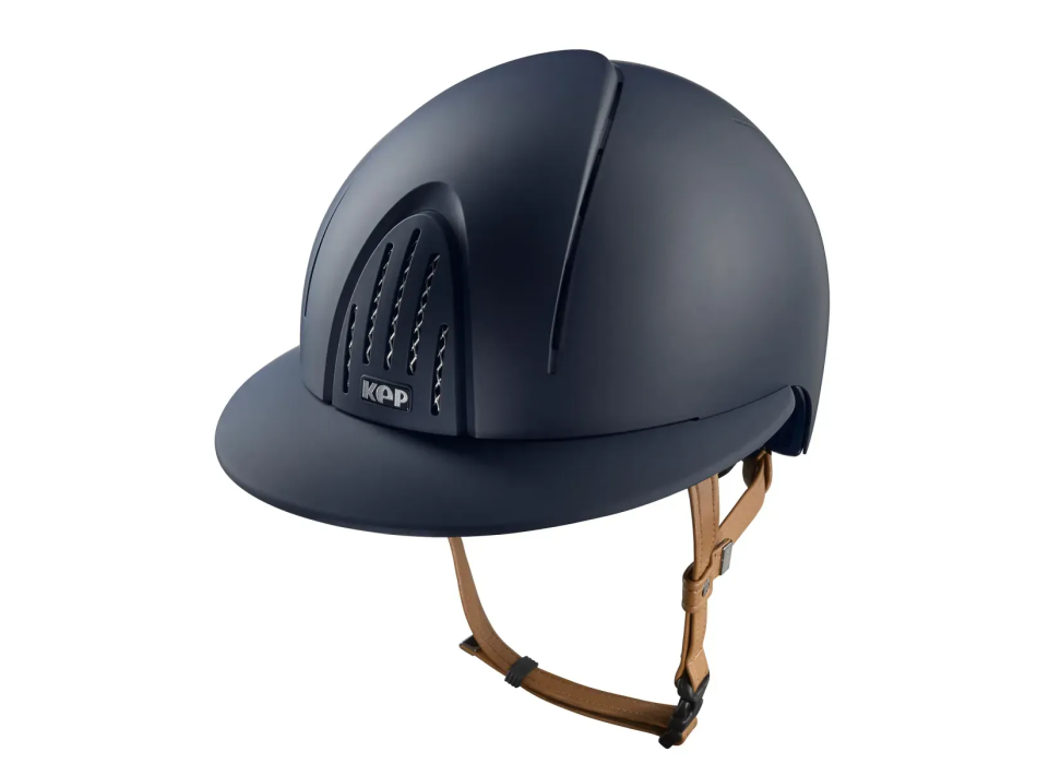 KEP Smart Nova Textile Blue, Polo Visor and Beige Strap