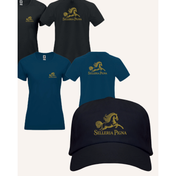 "Selleria Pigna" Kit Hat+T-shirt