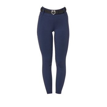 EQUESTRO Women's High-Waisted Leggings with Belt Loops