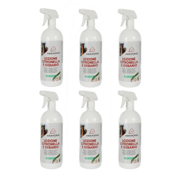 CITRONELLA AND GERANIUM LOTION (1 LT) BOX 6 PIECES