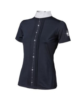 TATTINI WOMEN'S RHINESTONE ROW COMPETITION SHIRT