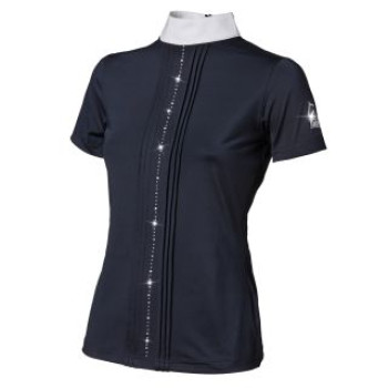 TATTINI WOMEN'S RHINESTONE ROW COMPETITION SHIRT