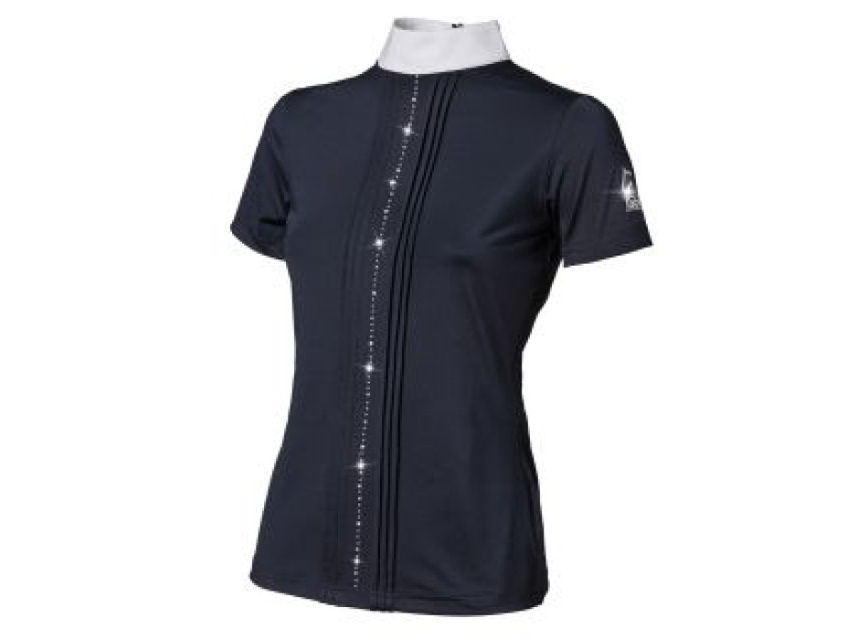 TATTINI WOMEN'S RHINESTONE ROW COMPETITION SHIRT