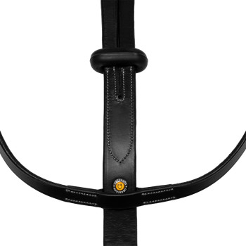 MARTINGALE COLLIER WITH SILVER STITCHING