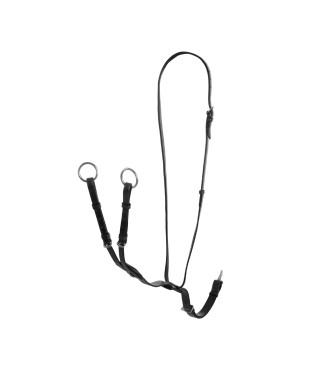 MARTINGALE COLLIER IN RESISTANT LEATHER