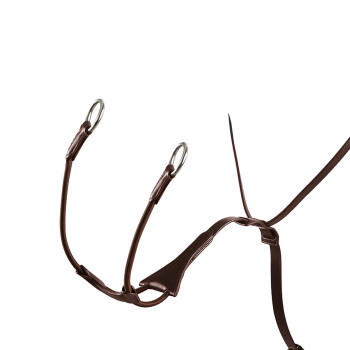 MARTINGALE COLLIER IN TANNED LEATHER