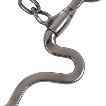 POOL'S WESTERN CHAIN BIT WITH BENT RODS