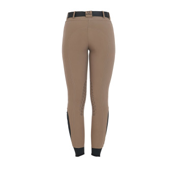 WOMEN'S SLIM FIT GRIP PANTS WITH EQUESTRO LOGO