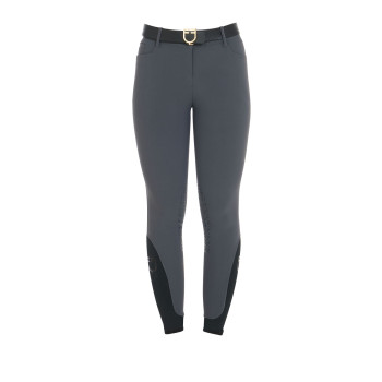 WOMEN'S SLIM FIT GRIP PANTS WITH EQUESTRO LOGO