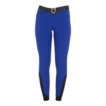 WOMEN'S SLIM FIT GRIP PANTS WITH EQUESTRO LOGO