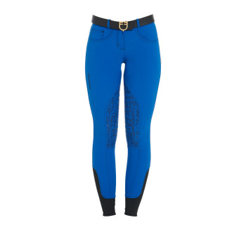 WOMEN'S TECHNICAL FABRIC TROUSERS WITH GRIP ON THE KNEE