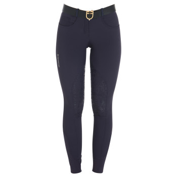 WOMEN'S TECHNICAL FABRIC TROUSERS WITH GRIP ON THE KNEE