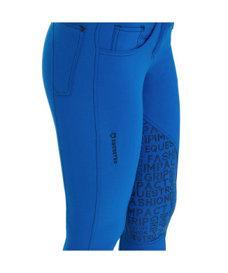 WOMEN'S TECHNICAL FABRIC TROUSERS WITH GRIP ON THE KNEE