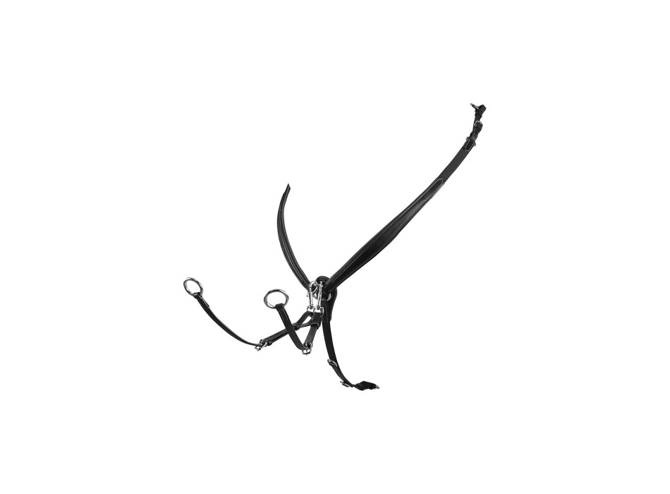 BREASTPLATE WITH FORK IN TANNED LEATHER