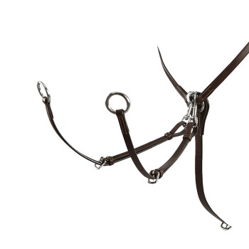 HUNTING BREASTPLATE WITH TANNED LEATHER FORK