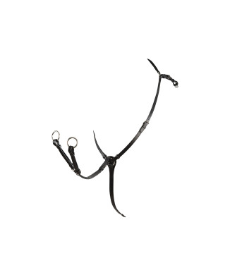 HUNTING BREASTPLATE WITH Y-FORK IN LEATHER