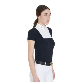 WOMEN'S SLIM FIT SHORT SLEEVE COMPETITION POLO