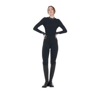 WOMEN'S TECHNICAL TRAINING POLO WITH RHINESTONE