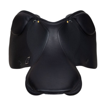 DOUBLE LEATHER JUMPING SADDLE.
