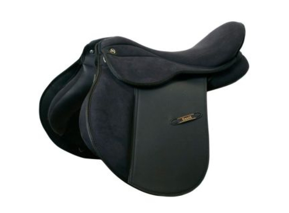 Daslö suede saddle with interchangeable headband