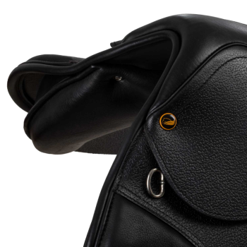 CHICAGO LEATHER JUMPING SADDLE WITH INTERCHANGEABLE BOW (4 included)