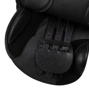 CHICAGO LEATHER JUMPING SADDLE WITH INTERCHANGEABLE BOW (4 included)