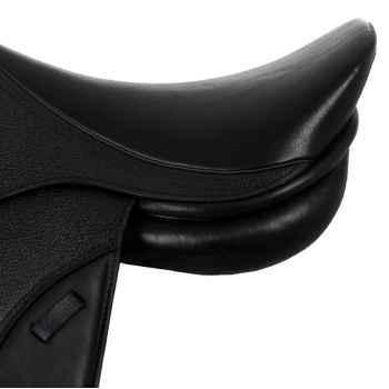 CHICAGO LEATHER JUMPING SADDLE WITH INTERCHANGEABLE BOW (4 included)