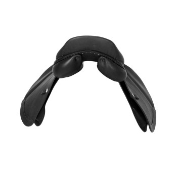FIRENZE JUMPING SADDLE WITH WOODEN TREE AND DOUBLE LEATHER