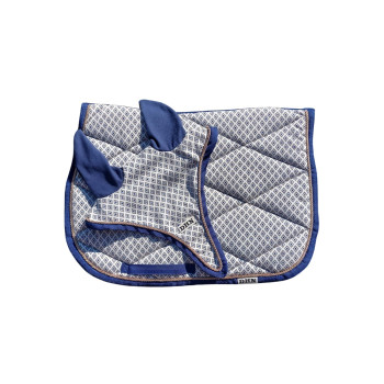 DHN fantasy JUMPING saddle pad and bonnet SET for horse/pony, handmade and customizable
