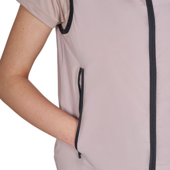 Women's sleeveless jacket from the EQUESTRO Foldable line