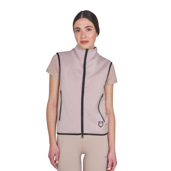 Women's sleeveless jacket from the EQUESTRO Foldable line
