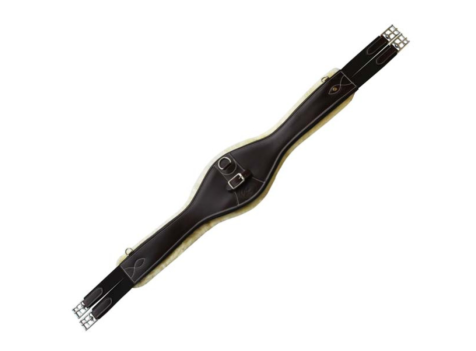 Candy belly with removable eco-fur