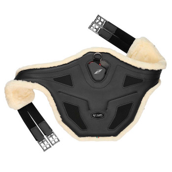 STUDDED TECHNO-FUR GIRTH
