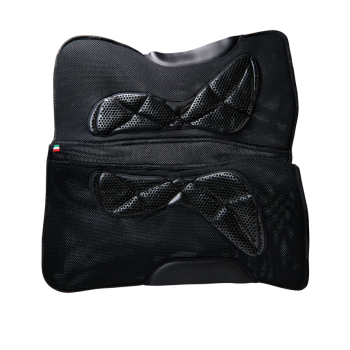 ACAVALLO 3D SPACER & MEMORY FOAM GRIP GEL SADDLE PAD