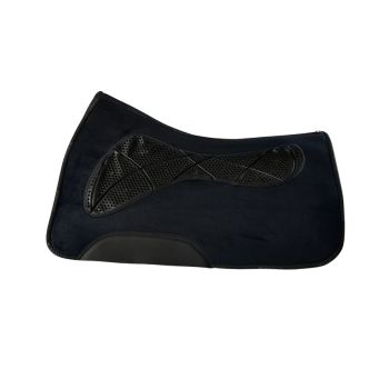 ACAVALLO SUEDE GRIP GEL SADDLE PAD
