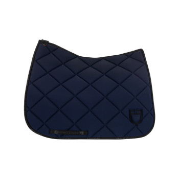 Dressage saddle pad in technical fabric with logo