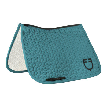 EQUESTRO dressage saddle pad with cube quilting