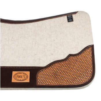 POOL'S WESTERN FELT SADDLE PAD