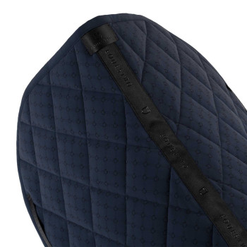 EQUESTRO monogram print jumping saddle pad
