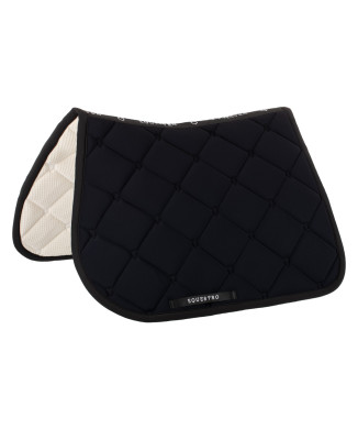 MULTILOGO JUMP SADDLE PAD IN TECHNICAL FABRIC
